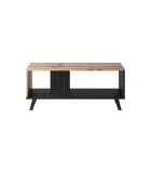 RANDOM LAW-1 COFFEE TABLE, COLOR: WOTAN OAK/BLACK order